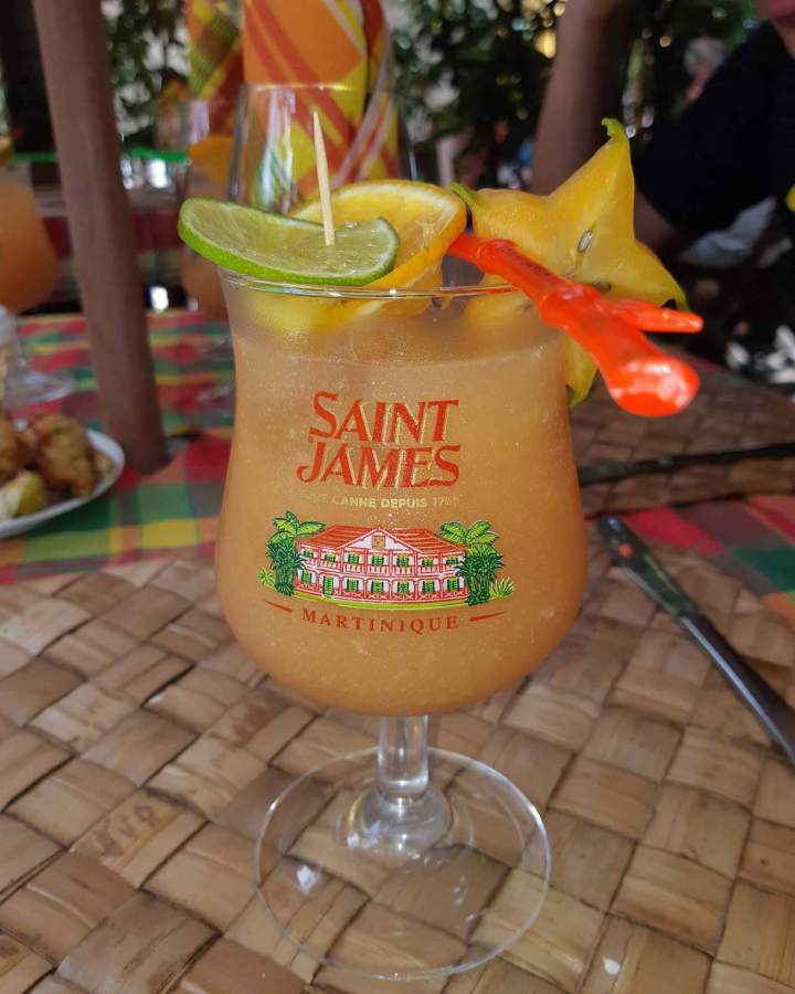 Cocktail planteur martinique